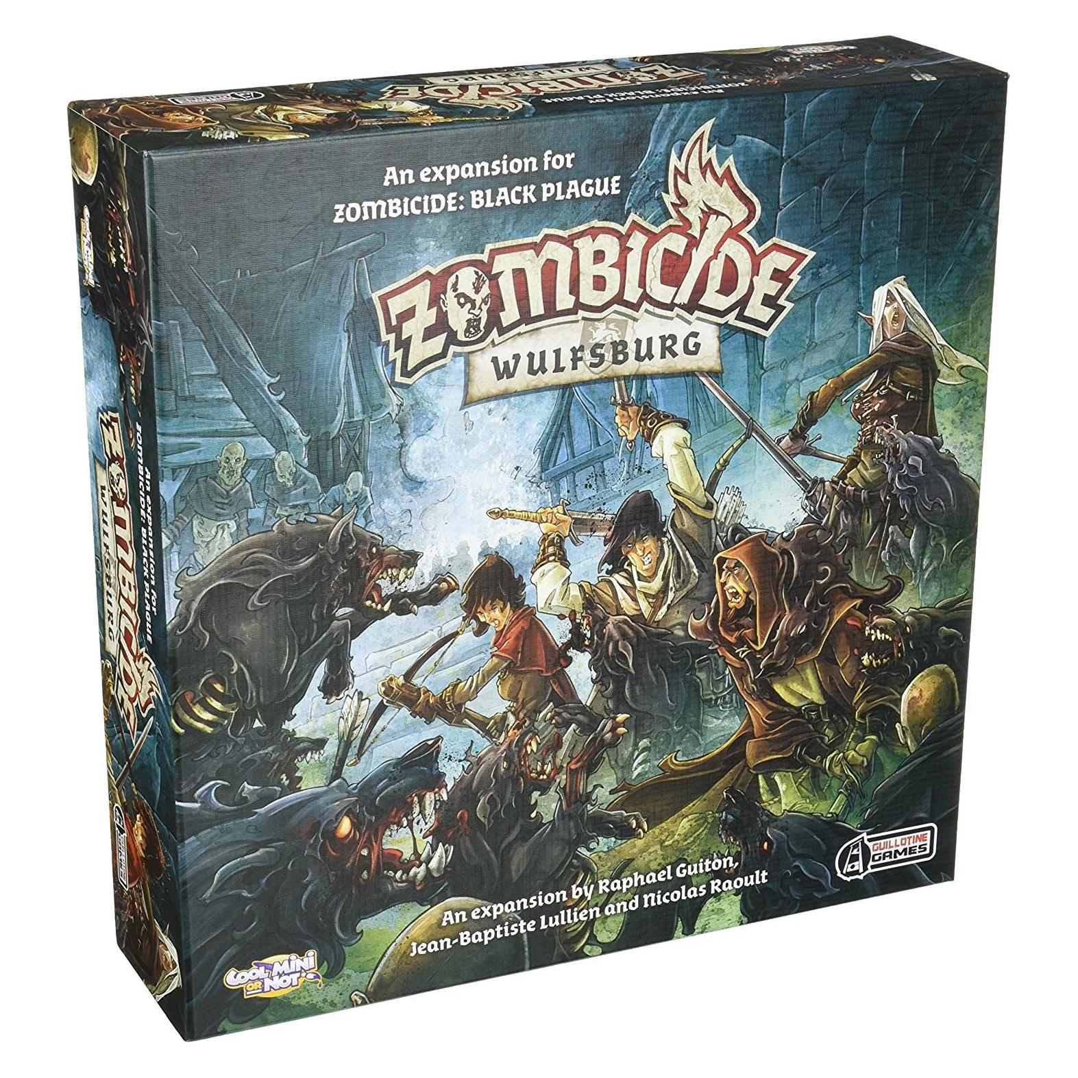 Shots Zombicide Black Plague - Wulfsburg (Französisch, 1 - 6 Spieler) (ASMUBIZBP02)