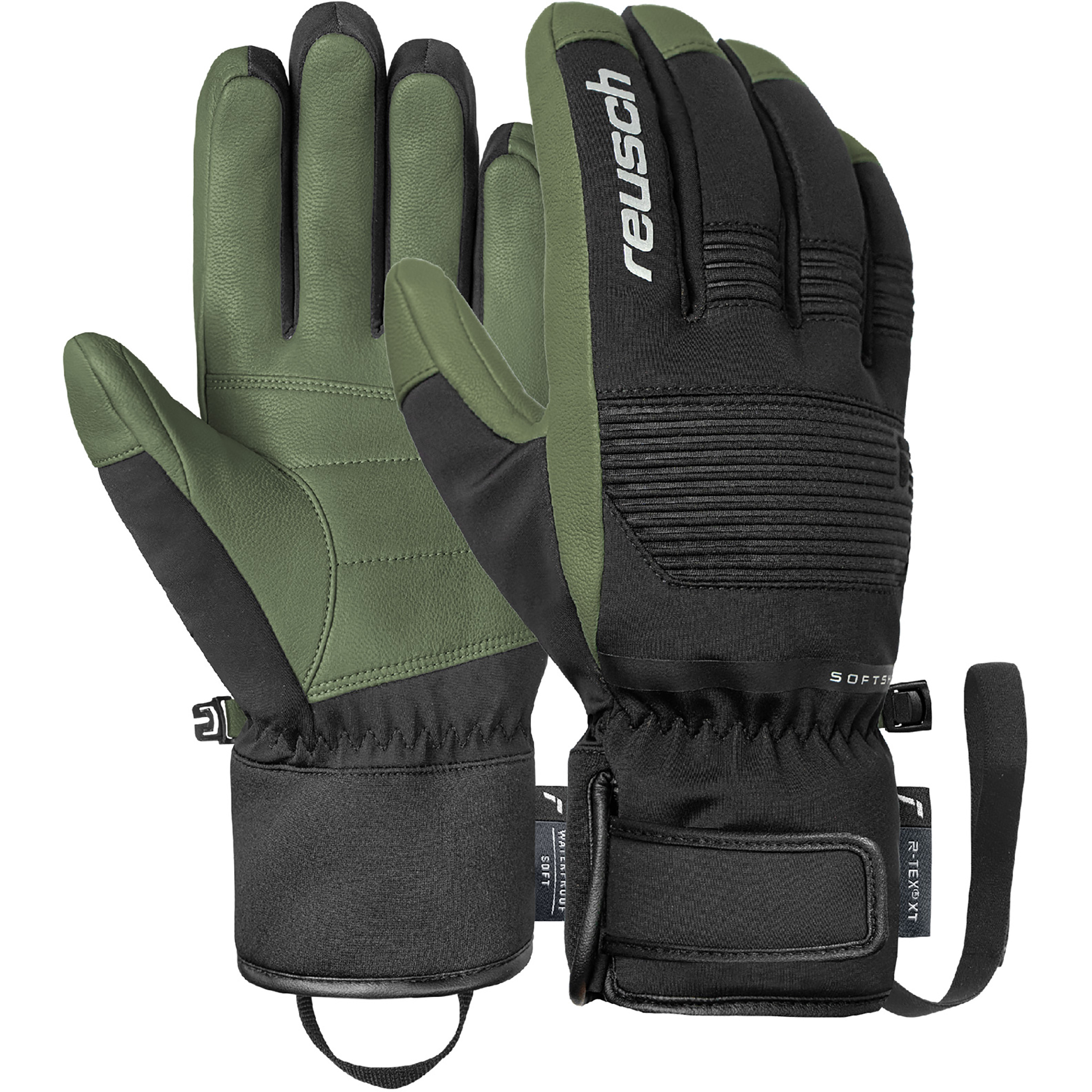 Reusch Andy R-Tex XT Skihandschuhe schwarz Größe 7.5 Skifahren Hautfreundlich Wasserabweisend