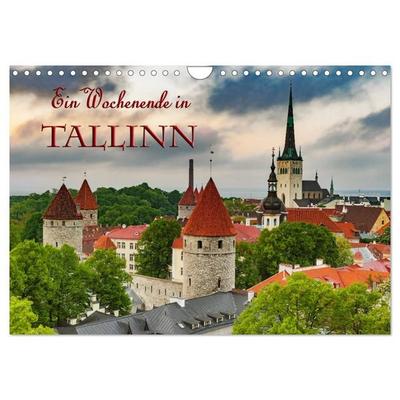 Ein Wochenende in Tallinn (Wandkalender 2027 DIN A4 quer), CALVENDO Monatskalender
