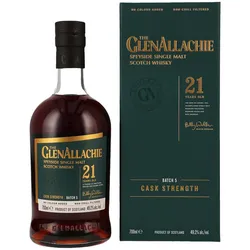 GlenAllachie 21 Jahre - Cask Strength - Batch 5 - Speyside Single...