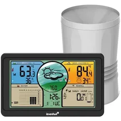 Levenhuk Wezzer PLUS LP70 Wetterstation, Wetterstation, Schwarz