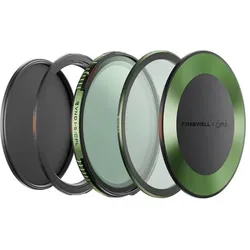 Freewell Variables ND-/CPL-Filterset von Brandon Li, 82 mm (82 mm, ND Filter, Polarisationsfilter), Objektivfilter, Schwarz, Grau