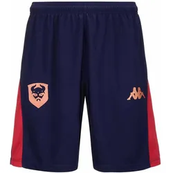 Kappa, Herren, Sporthose, Trainingsshorts SM Caen Ahora Pro 8 2024/25 (S), Rot, Blau