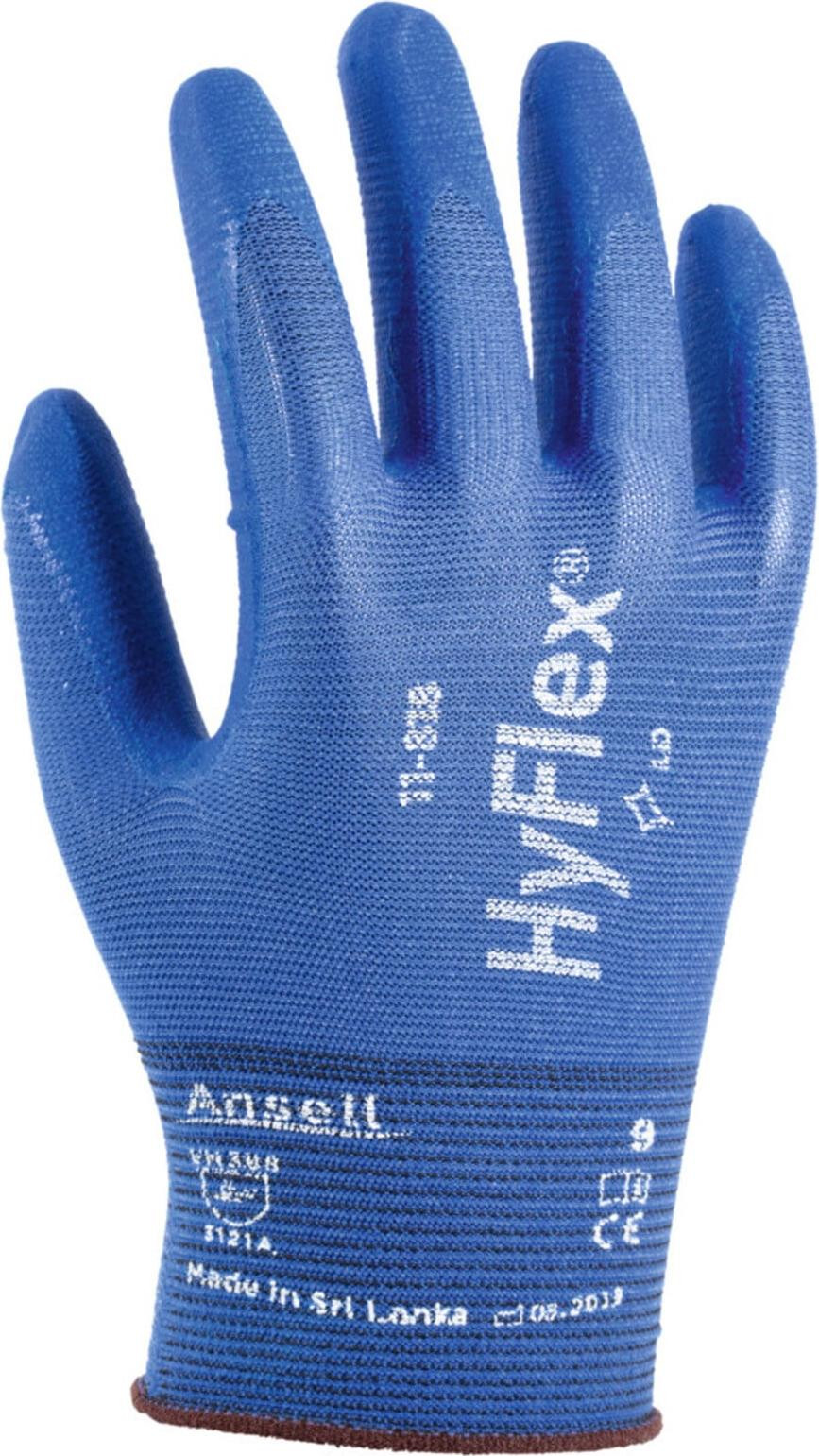Ansell HyFlex 11-818 handschoenen, set van twee, maat 7