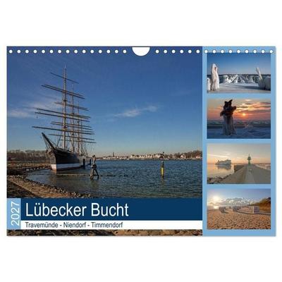 Lübecker Bucht - Travemünde - Niendorf - Timmendorf (Wandkalender 2027 DIN A4 quer), CALVENDO Monatskalender