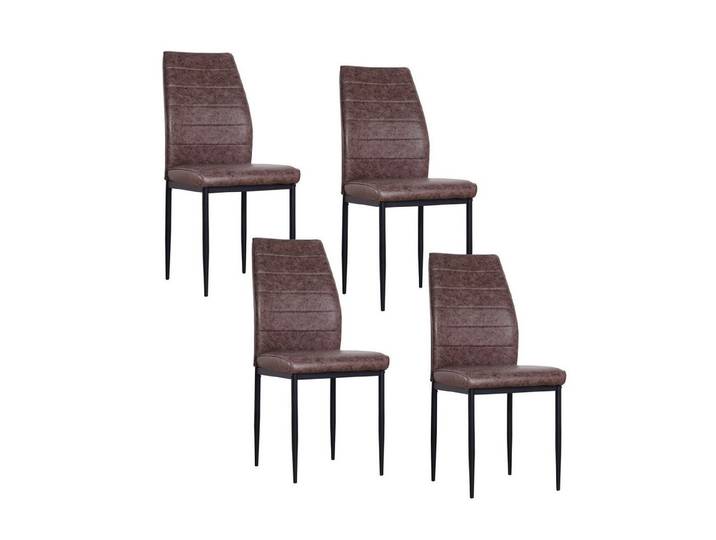 HTI-Living Esszimmerstuhl Stuhl Madison Antikbraun (Set, 4 St), Esszimmerstuhl