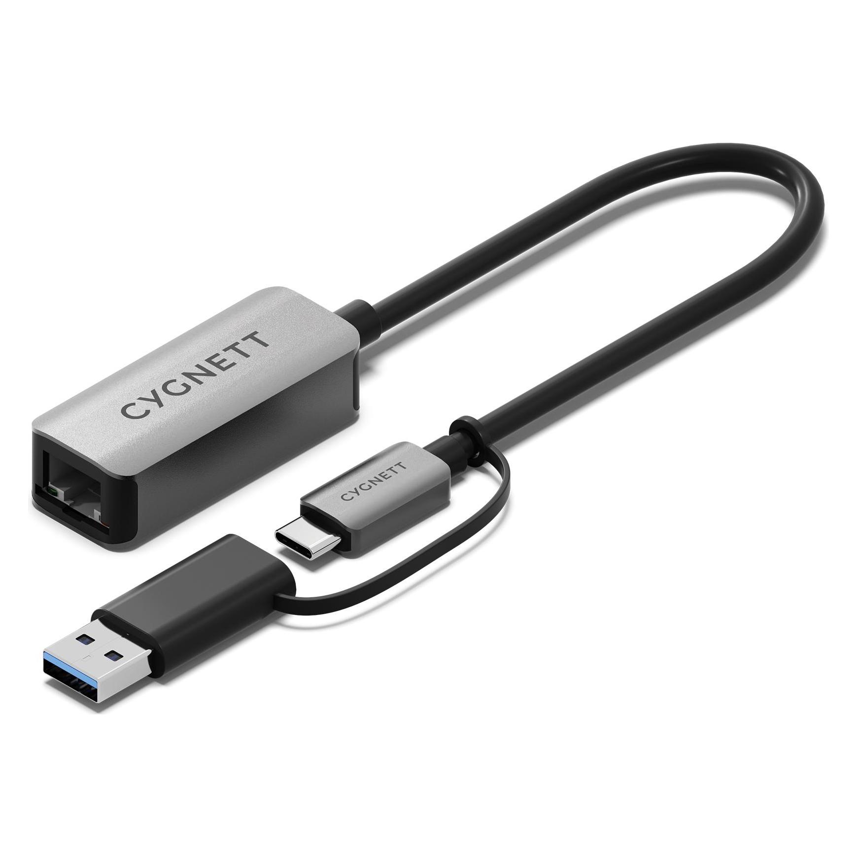 Cygnett Unite USB-C to 2.5Gbps Ethernet Adapter (CY5410CYHUB) (USB-C, RJ45 (1x)) (CY5410CYHUB)