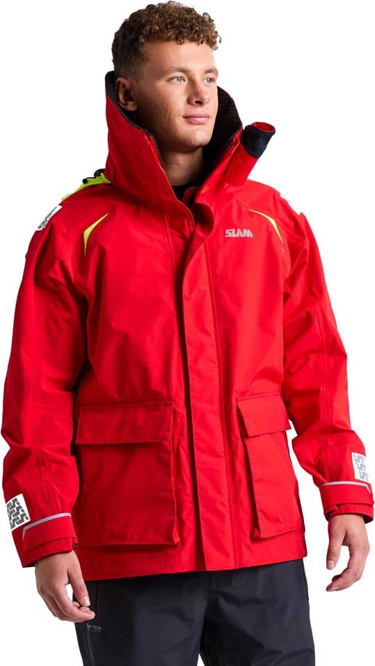 Slam Pro Offshore Jacke Rot M Mann Rot M