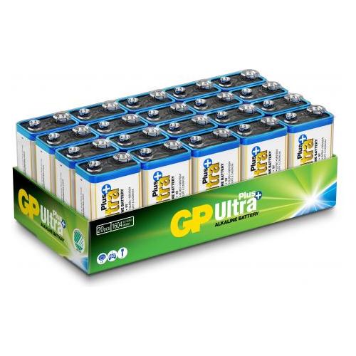 GP Batteries 1604AUP-S20/ 6LF22 ULTRA PLUS battery - 20 Pack (20 Stk.) (151385)