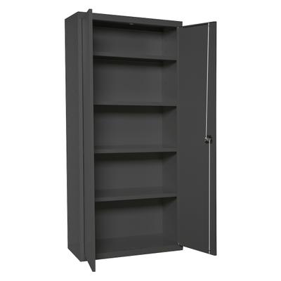 Proregal Stahlschrank AMEGO | HxBxT 180x100x40cm | 4x Fachboden | Anthrazit-Anthrazit