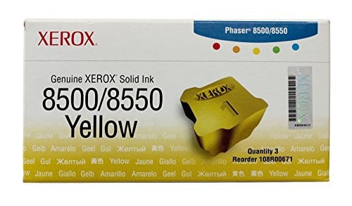 Xerox Solid Ink tonercartridge geel voor PH8560/8560MFP, 3 stuks