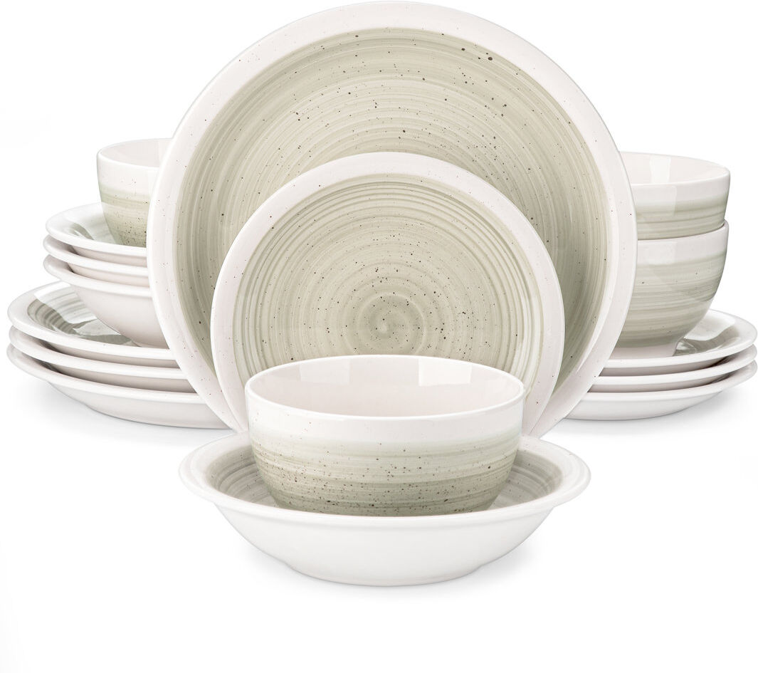 Vancasso ORI Dinnerware - Set of 16 Beige 16