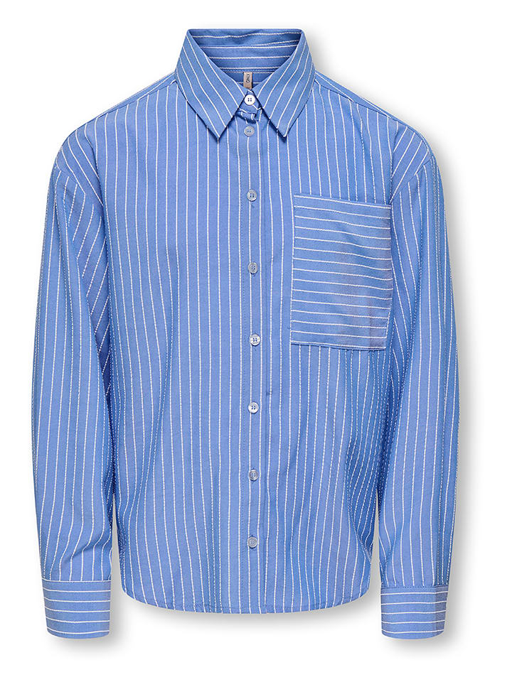 KIDS ONLY Hemd "Cosmo" in Blau - 134