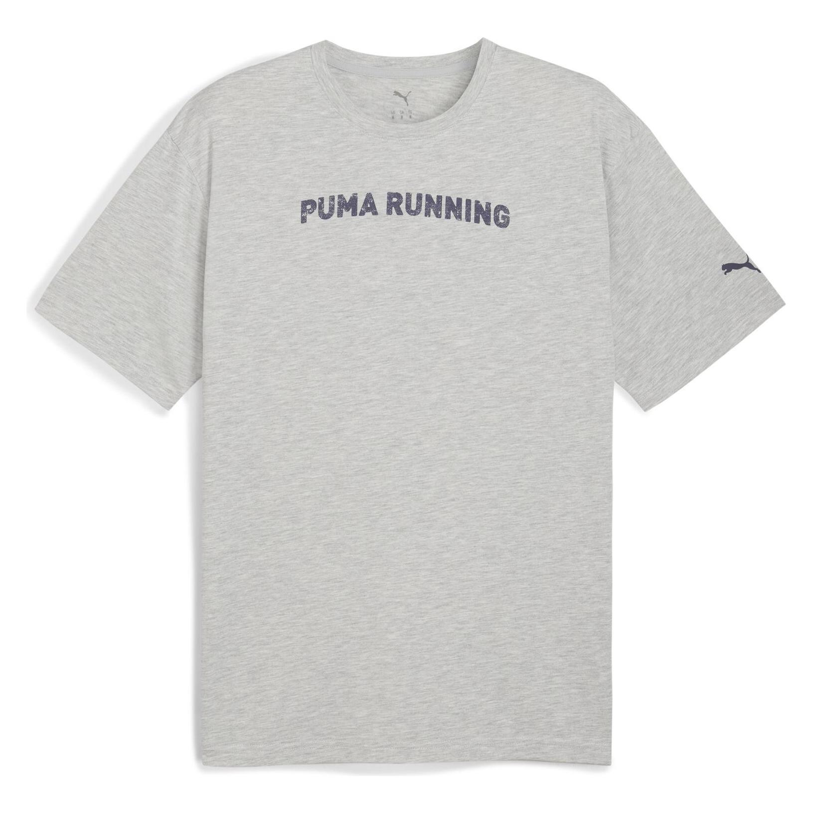 Puma M Run Graphic Tee Oversized (M) (527535)