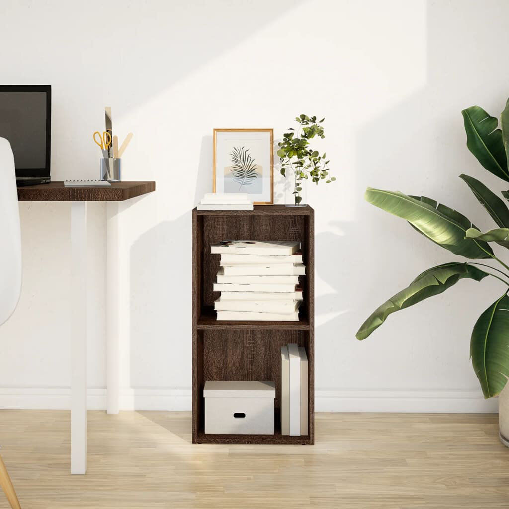 Latitude Run Analuisa Bookcase Artisan Oak (1 Shelves) 77cm H x 40cm W x 30cm D