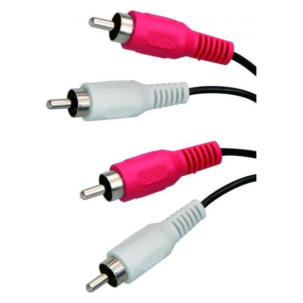 Lama KE005AD101 Audio kabel 2x Cinch M 2 (0.50 m, Cinch Kabel) (35819189)