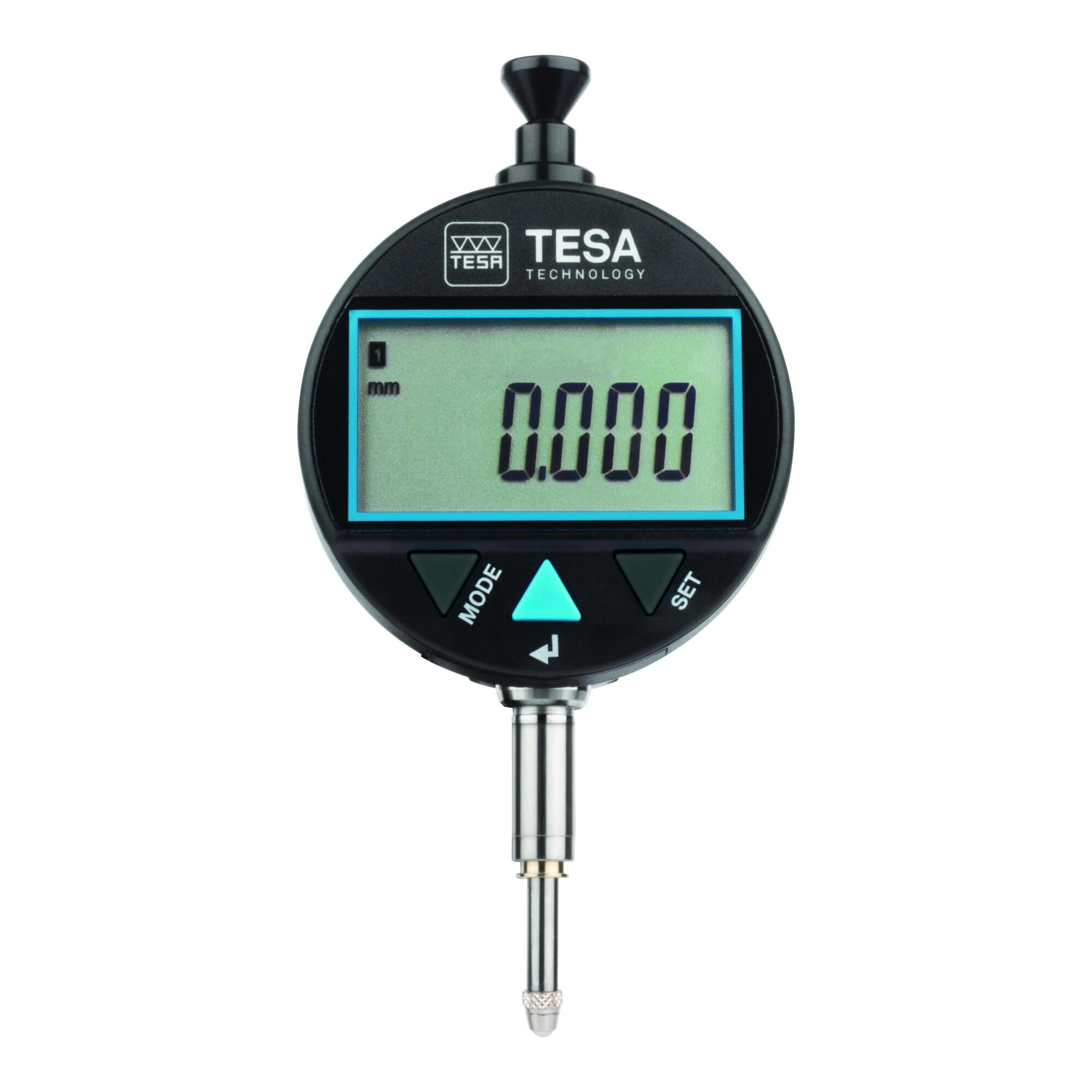 TESA Technology Digitale Messuhr DIALTRONIC EASY IP51 mit Skalenblatt Ø 60 mm, 12,5 mm, 0,001 mm (01930321)
