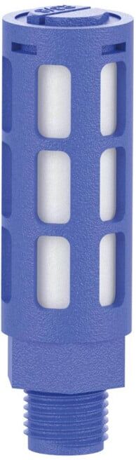 Riegler Silencieux plastique, élément amortisseur en polyéthylène, G 1/4 (SD14PE)