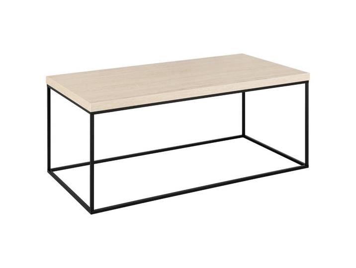 COUCHTISCH Barossa Beige/Schwarz, 110 cm