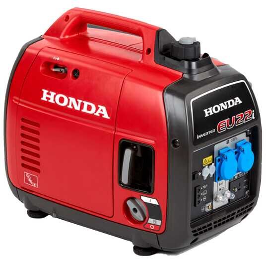 Honda EU22i - Tragbarer leiser Inverter-Stromerzeuger 2.2 kW - Dauerleistung 1.8 kW - 230V
