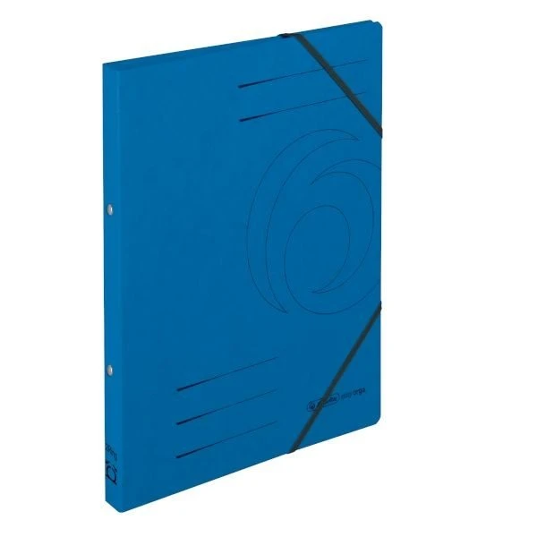 Herlitz Ringhefter easyorga, A4, Karton, blau