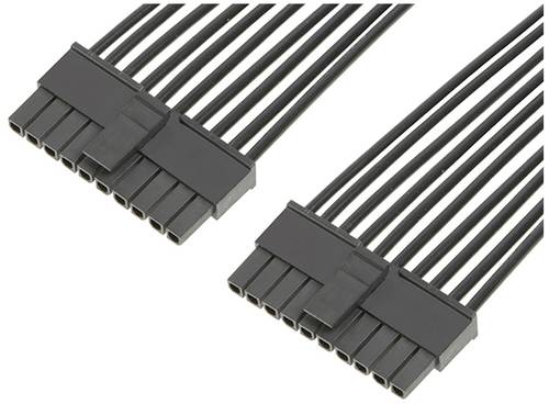 Molex Buchsengehäuse-Kabel Polzahl Gesamt 10 2147502101