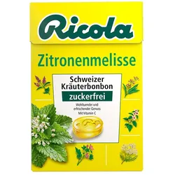 Ricola Zitronenmelisse ohne Zucker Box 50 g
