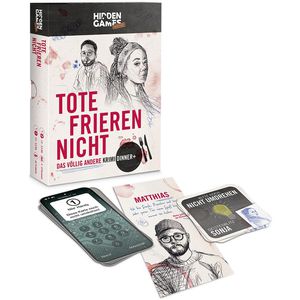 Hidden-Games Kartenspiel HG-HO1-DE, Hangover, Tote frieren nicht, ab 14 Jahre, 4-6 Spieler