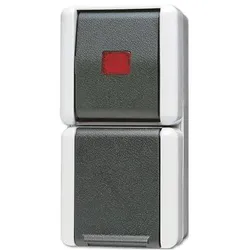 JUNG, Steckdose, 876KOW Elektroschalter Rocker switch Schwarz
