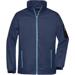 Windbreaker "JN1041" - XXL - navy/aqua