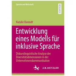 Entwicklung eines Modells für inklusive Sprache, Fachbücher von Natalie Barendt