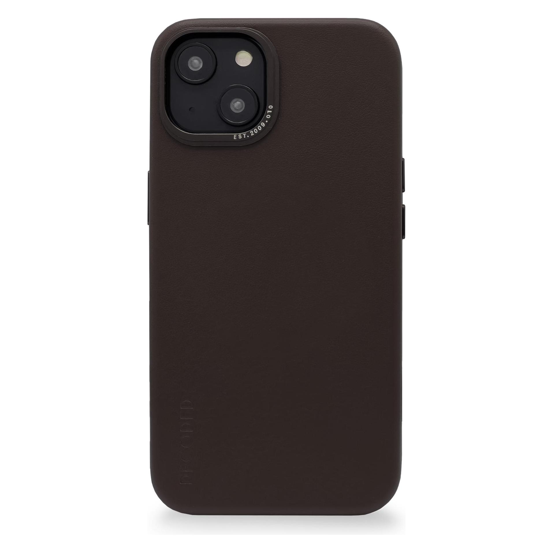Decoded Leather Magsafe Backcover- Handgefertigtes Case aus hochwertigem Echtleder, kompatibel mit MagSa... (Apple iPhone 14 Plus) (D23IPO14MBC1CHB)