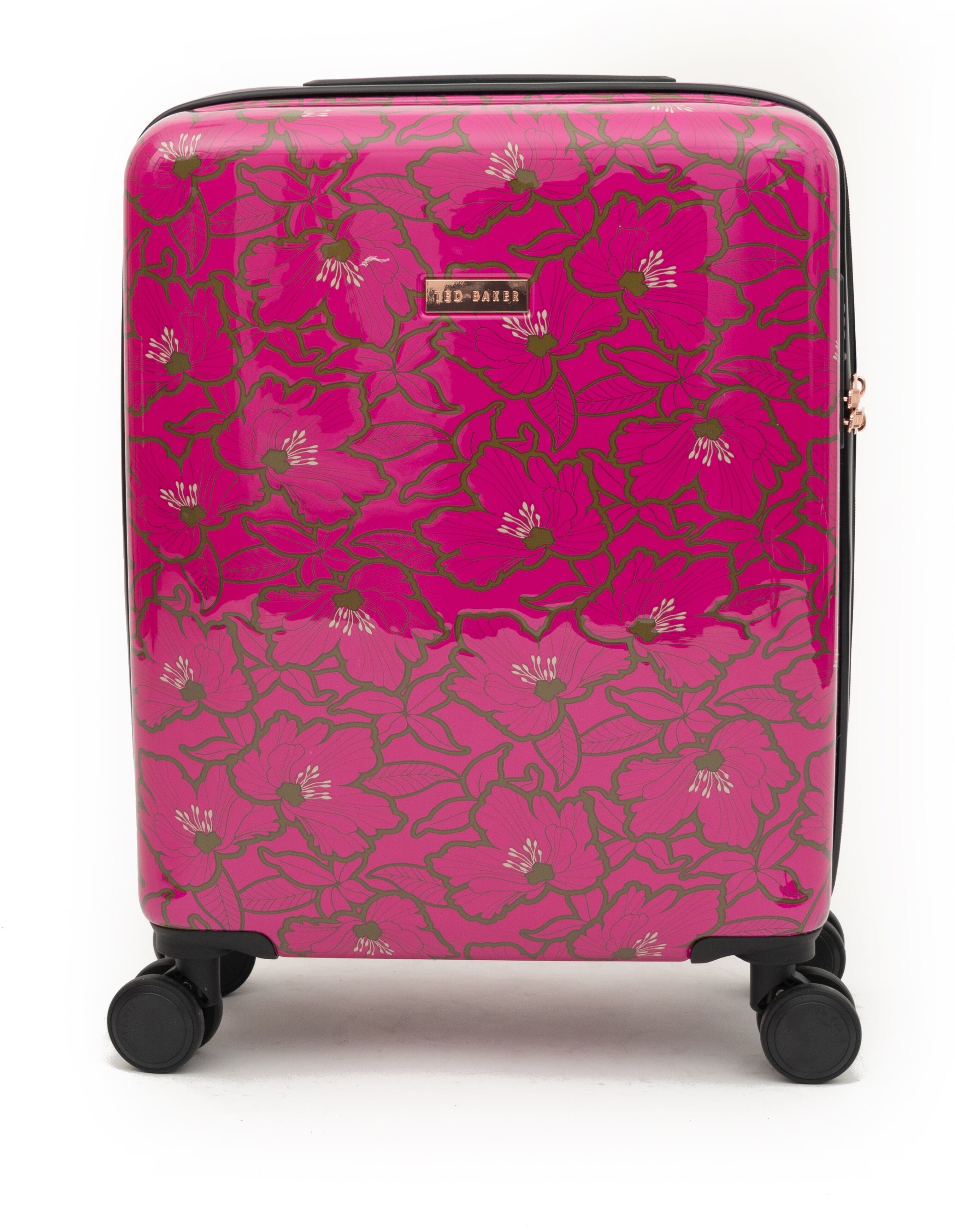 Ted Baker Amber Floral 55cm 4-Wheel Cabin Suitcase - Amber Floral
