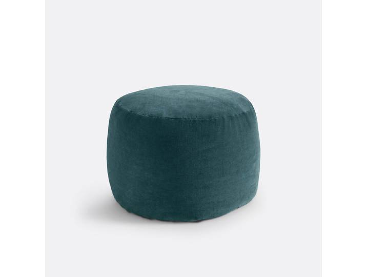 LA REDOUTE Pouf velours Velvet Vert Canard