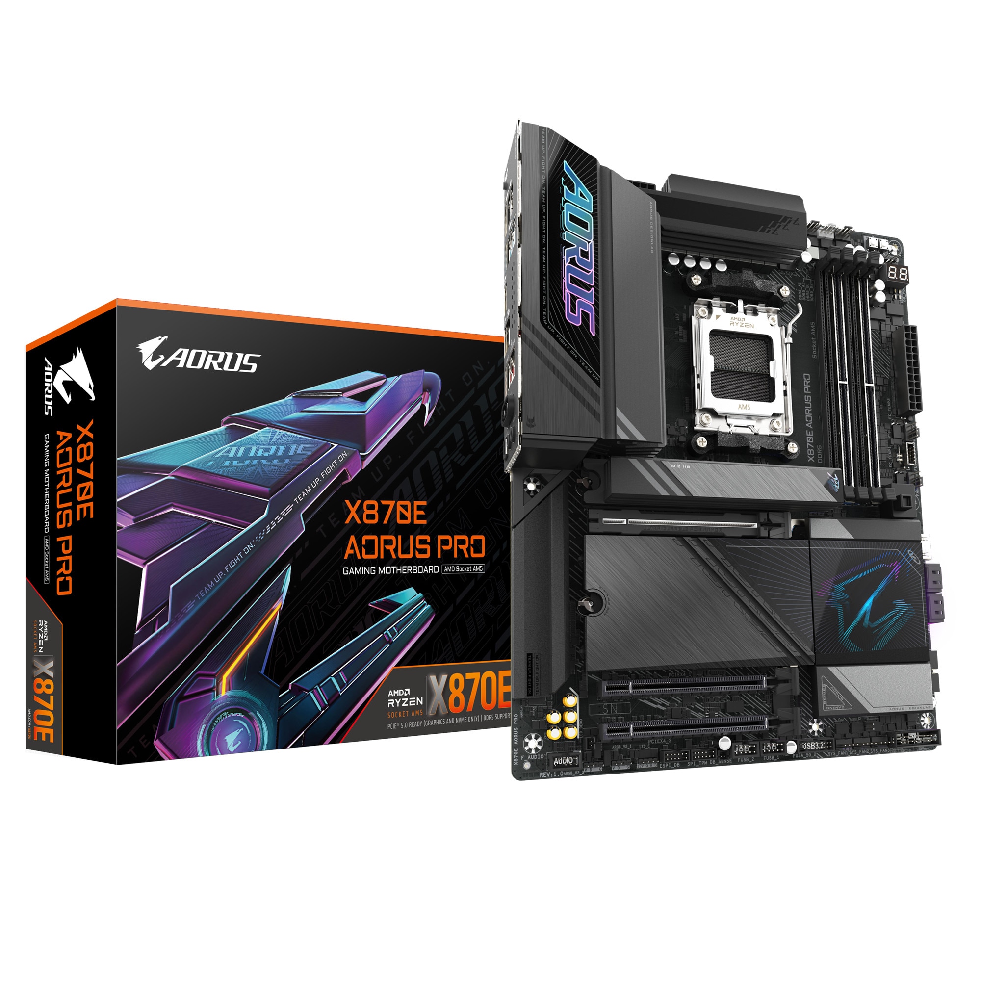 GIGABYTE X870E AORUS PRO ATX Mainboard - Sockel AM5