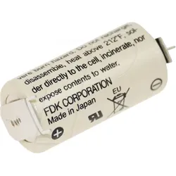 CR17335SE FT1 - Lithium Batterie, 2/3 A, 1800 mAh, 2/1 Print, 1er-Pack