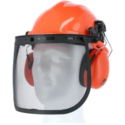 Forstschutz-Helmkombination "BASIC" orange SNR-22db
