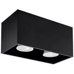 Sollux SL.0381 Deckenleuchte QUAD MAXIschwarz