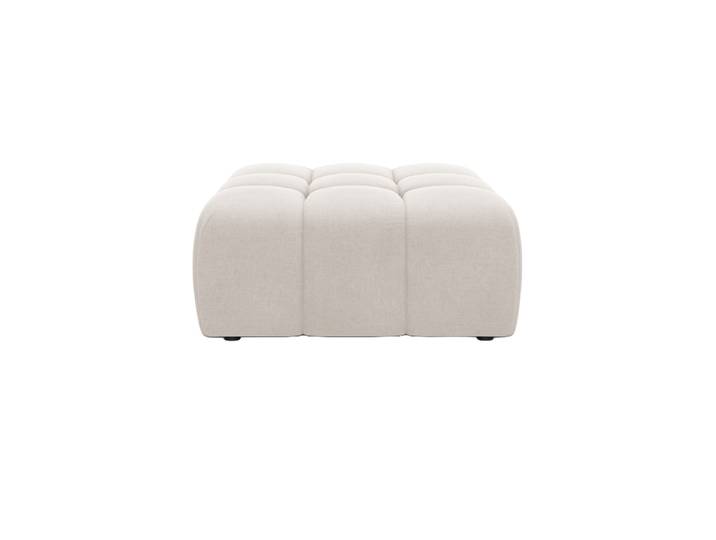 Design Sitzpouf „Hawaii“ Strukturstoff Beige hell chosen by Bloomingloft