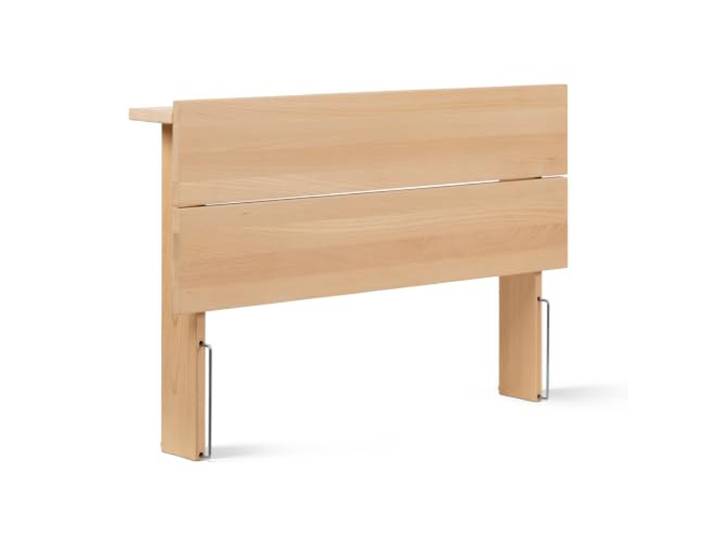 Ehrenkind® Kopfteil Plano 90 cm aus massiver Eiche mit Ablage