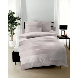 kaeppel Bettwäsche Feinbiber Timeless rosé 135x200 cm + 80x80 cm