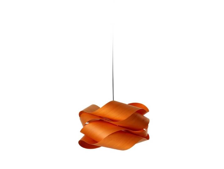 LZF Pendelleuchte Link - Orange (Orange) , Schwarz matt , Small