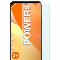 moex FlexProtect Wiko Power U30 Schutzfolie Matt