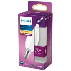 PHILIPS LED Classic E14 2,2W (25W) 250lm 2700K matt Kerze