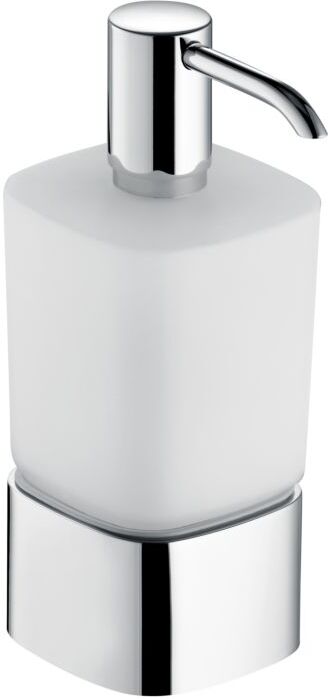 Keuco Lotionsspender Elegance 11654019001 chrom, Opalglas mattiert, Tischmodell