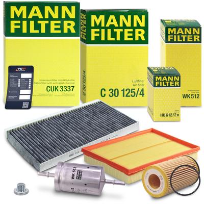 Mann-filter Inspektionspaket Filtersatz SET B [Hersteller-Nr. 10492447] für Opel