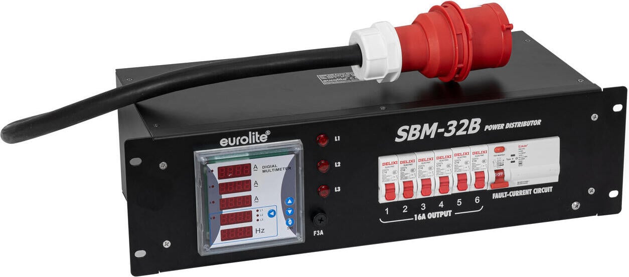 EUROLITE SBM-32B stroomverdeelunit