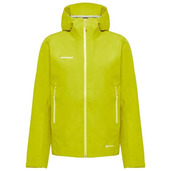 Mammut - Crater Light Hardshell Hooded Jacket - Regenjacke Gr L grün