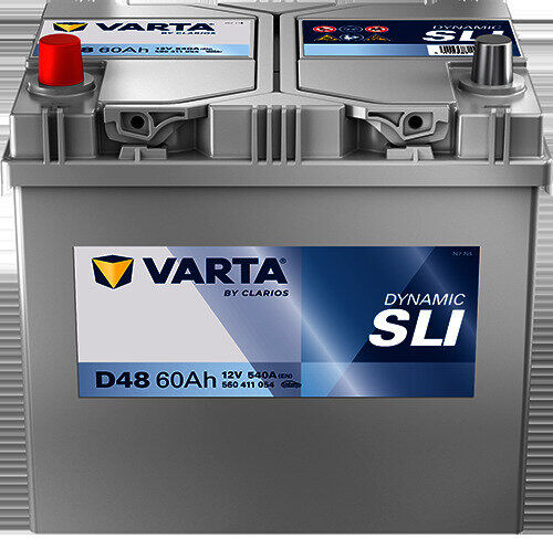 Batterie Varta D48 Blue Sli 60 Ah - 540 A