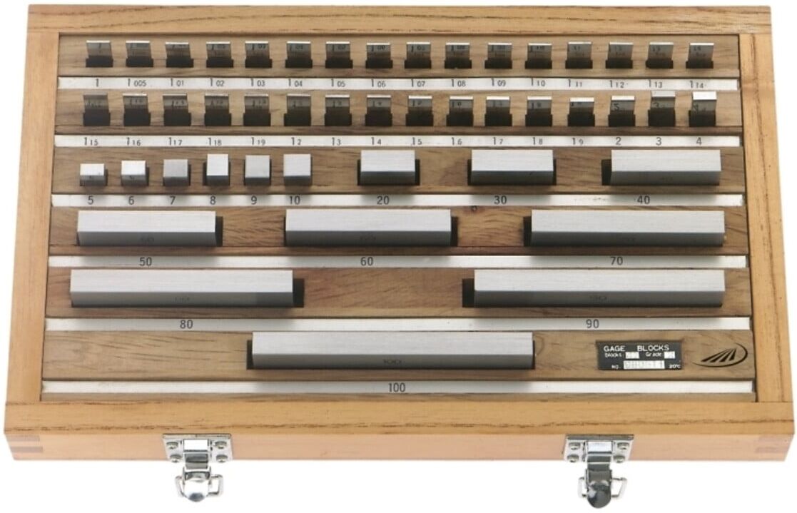 Helios-Preisser Parallel-Endmaß-Satz DIN 861/0 47tlg (0633018)